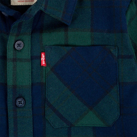 Levi's Plaid Flannel Pocket Skjorta Sycamore 2