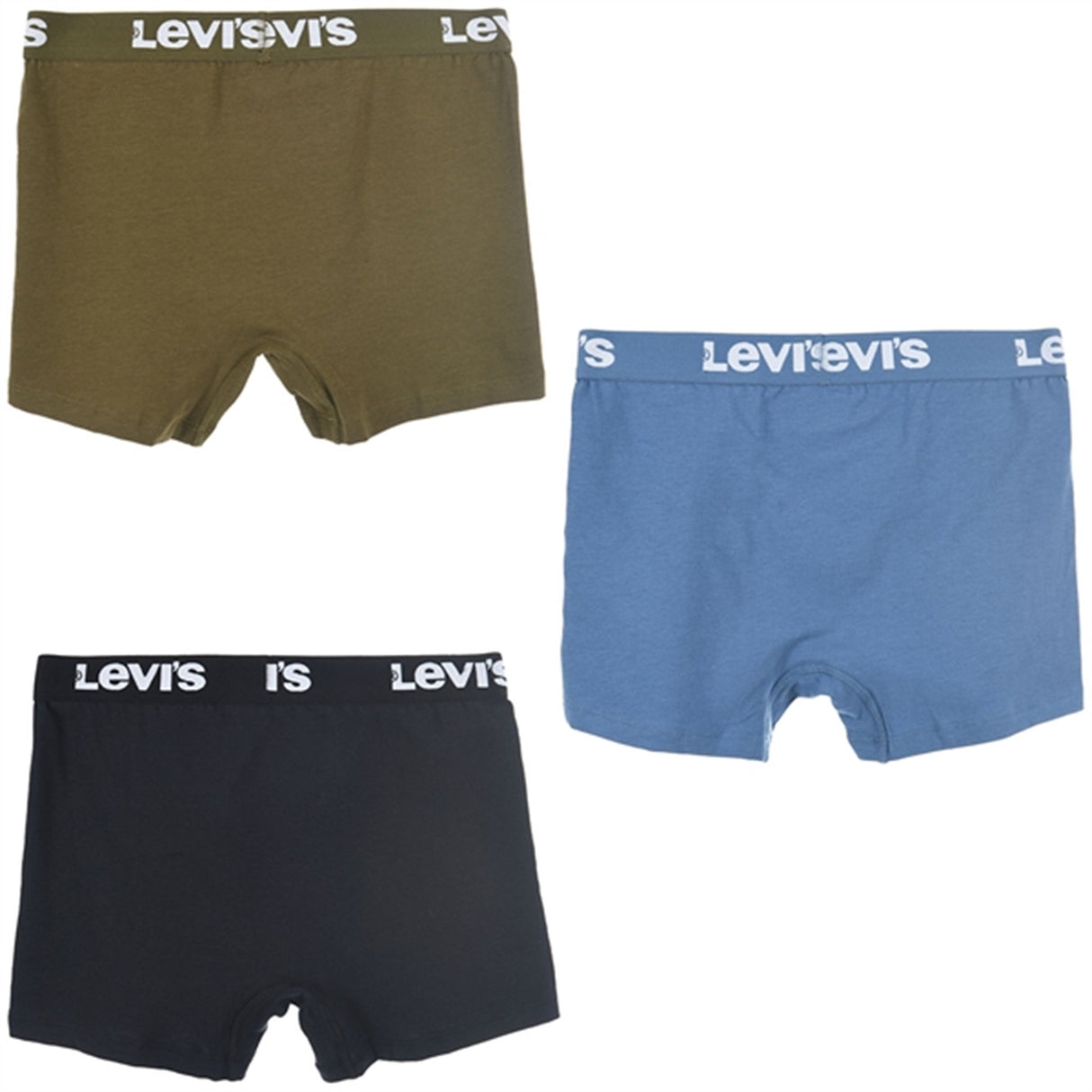 Levi's Boxershorts 3-Pack Svart