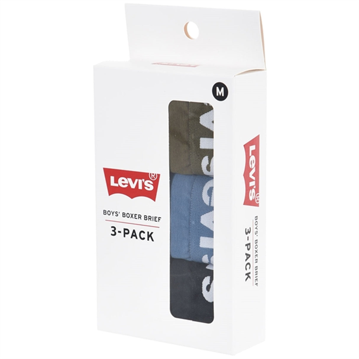 Levi's Boxershorts 3-Pack Svart