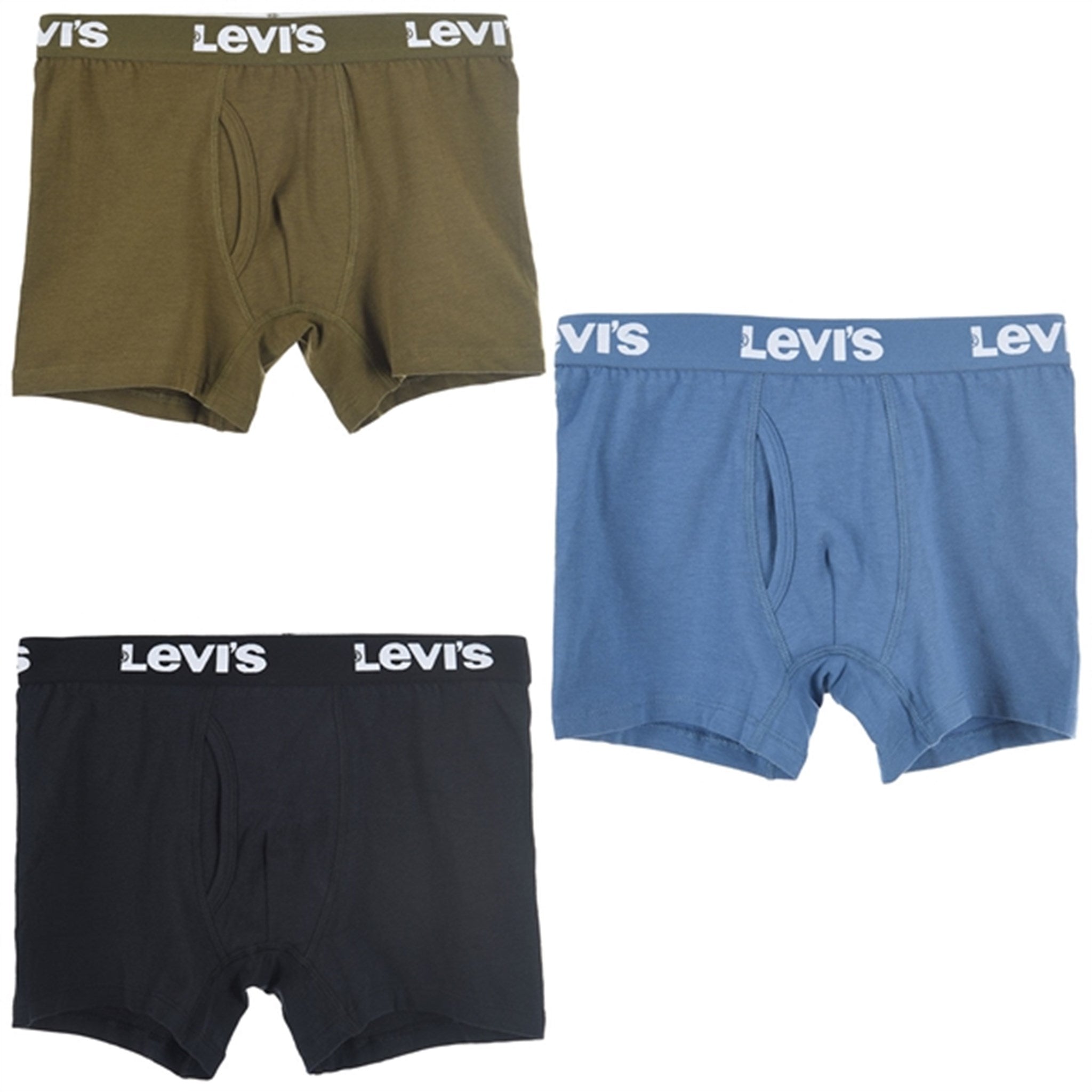 Levi's Boxershorts 3-Pak Black