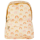 A Little Lovely Company Backpack Small Rainbows