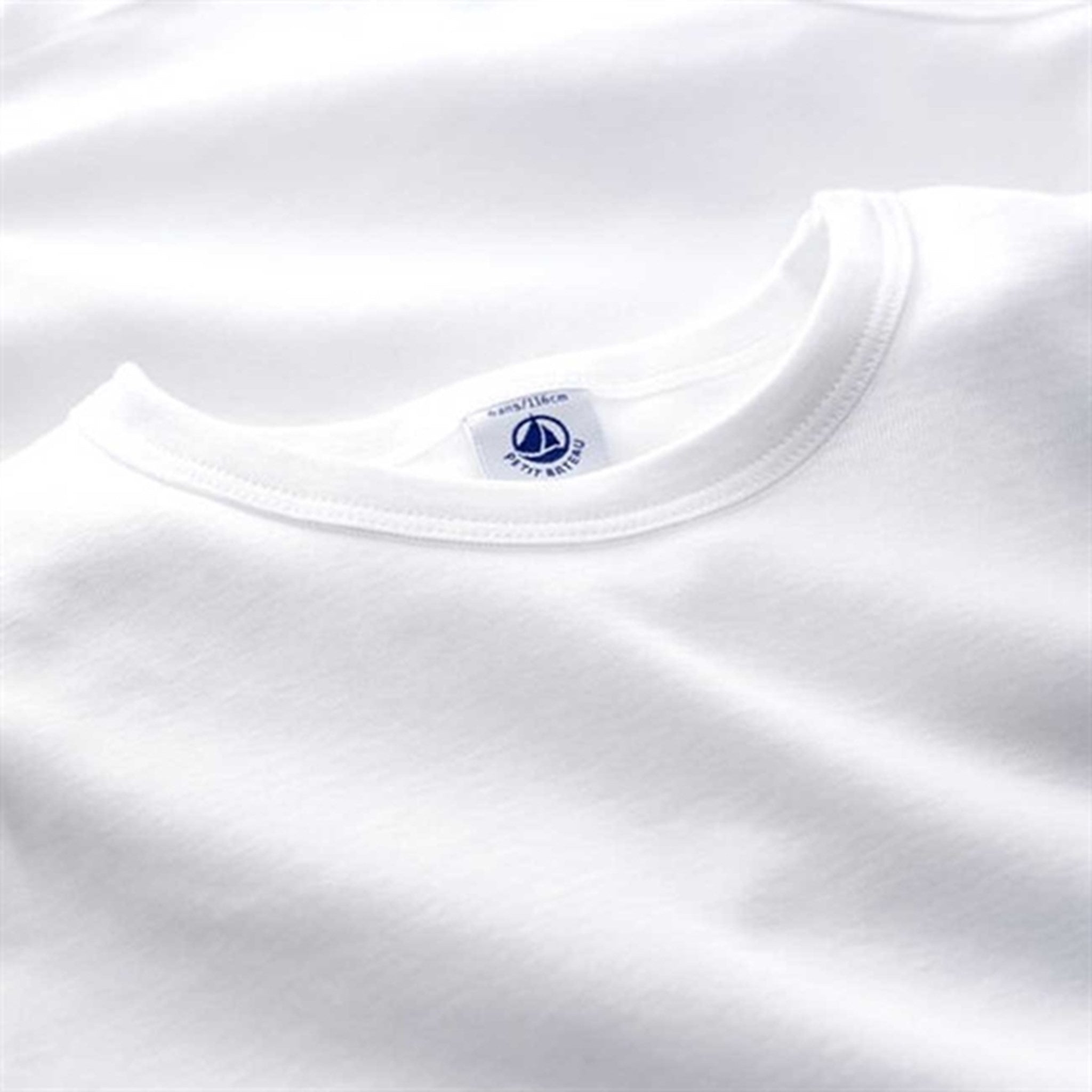Petit Bateau T-shirt 2-pack MC White 3