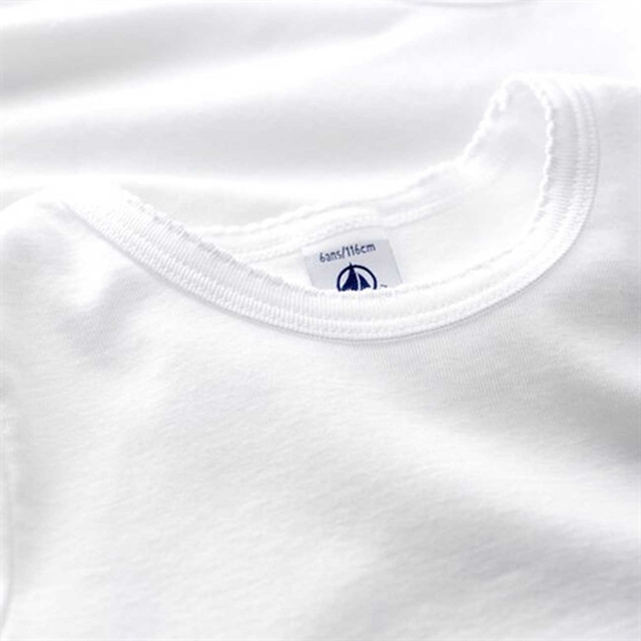 Petit Bateau T-shirt 2-pack MC White 3