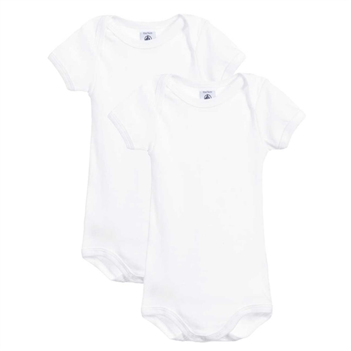 Petit Bateau Body MC 2-pack White