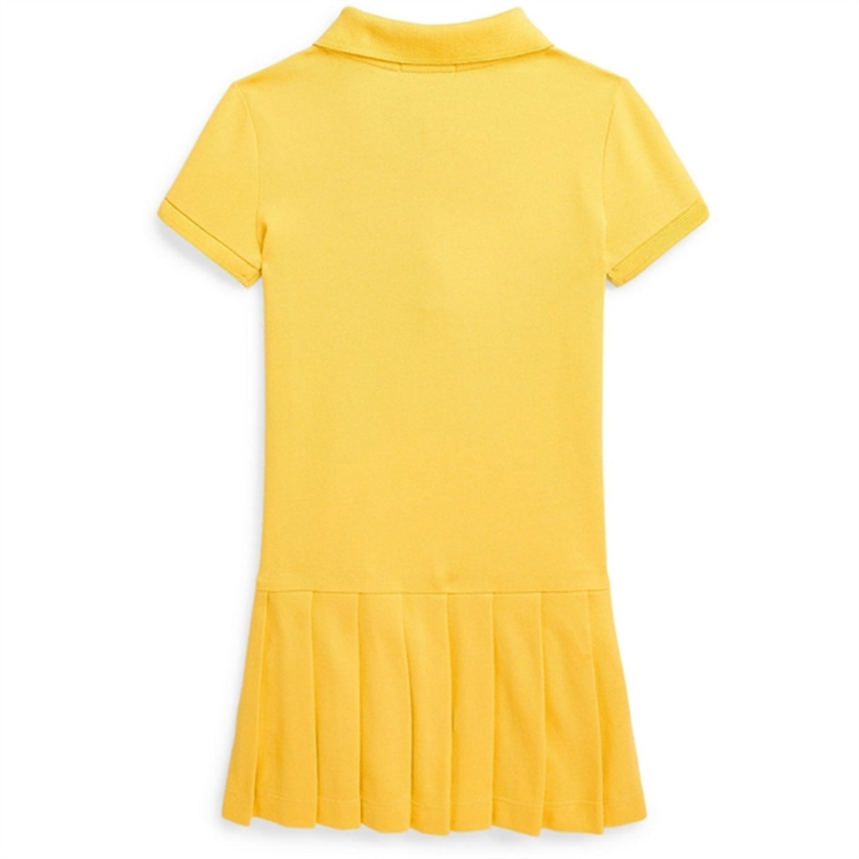 Polo Ralph Lauren Girls Klänning Chrome Yellow W/ Bright Pink 2