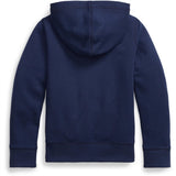 Polo Ralph Lauren Girls Full Zip Hættetrøjer Newport Navy 2