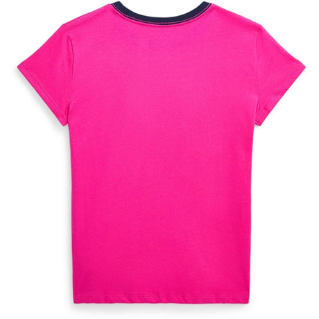 Polo Ralph Lauren Girls T-Shirt Bright Pink 2