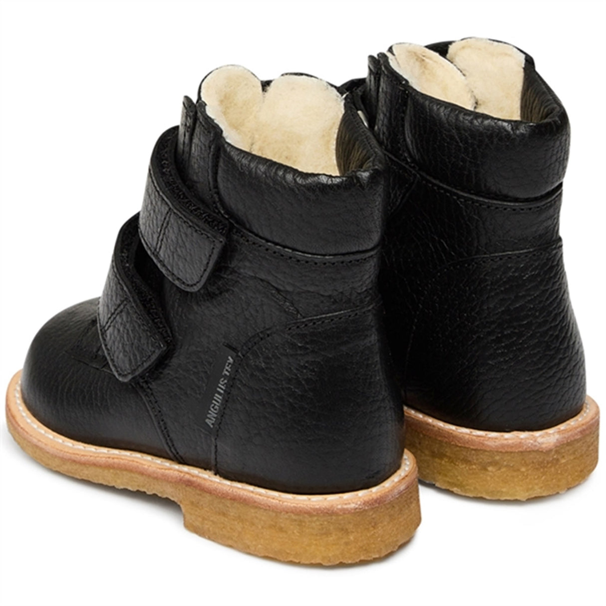 Angulus Begynder Tex-Støvle Med Kardborreband Black