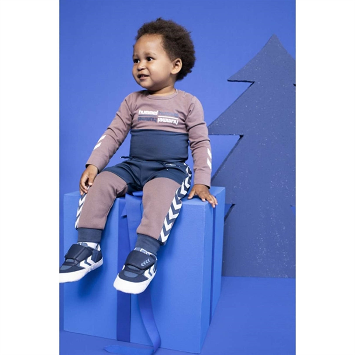 Hummel Stadil Low Crib Infant Sneakers Blue Horizon 2