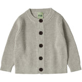 FUB Taupe Melange Bebis Rib Cardigan