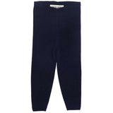 HOLMM Navy Bailey Cashmere Stickat Leggings