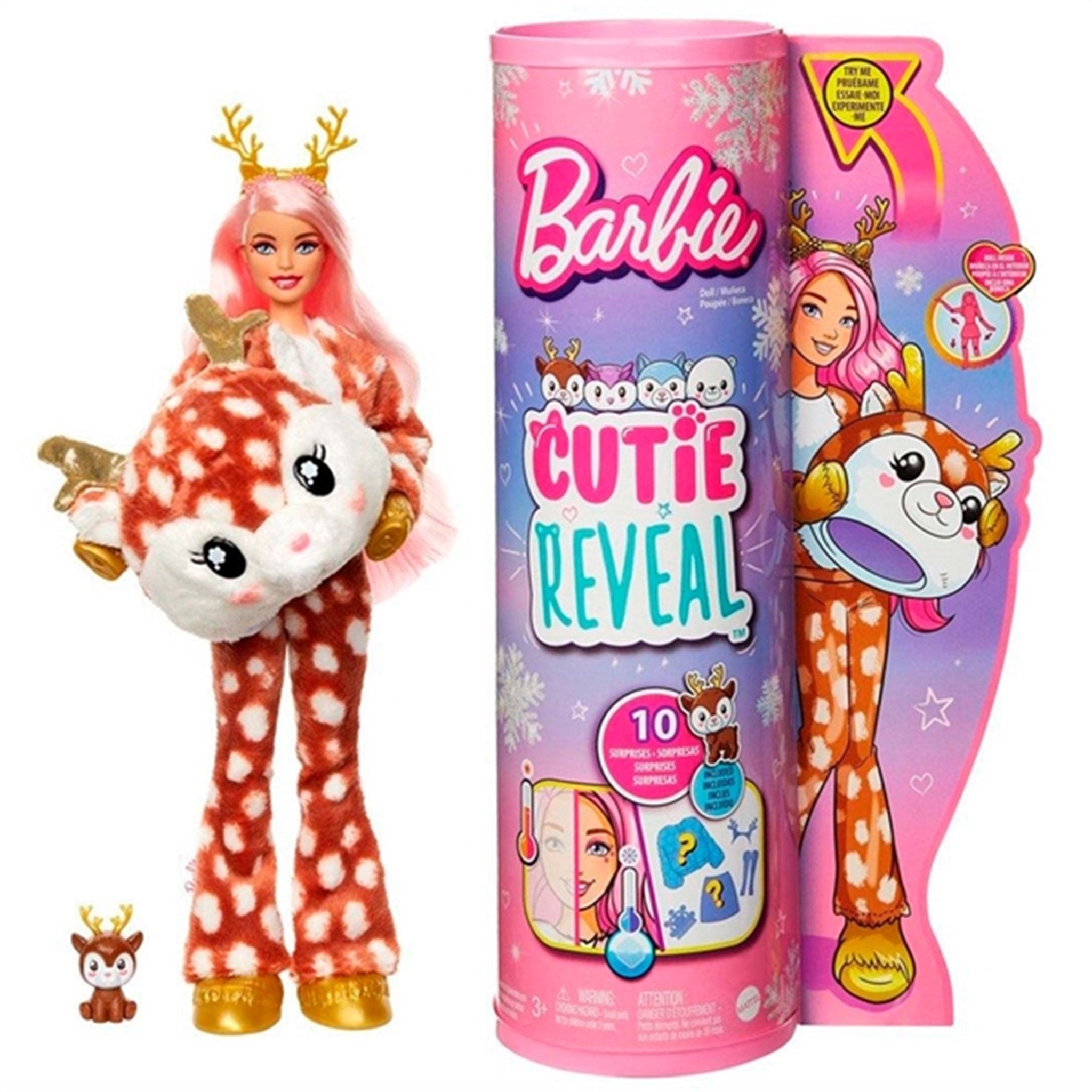 Barbie Cutie Reveal Winter Sparkle - Rådjur