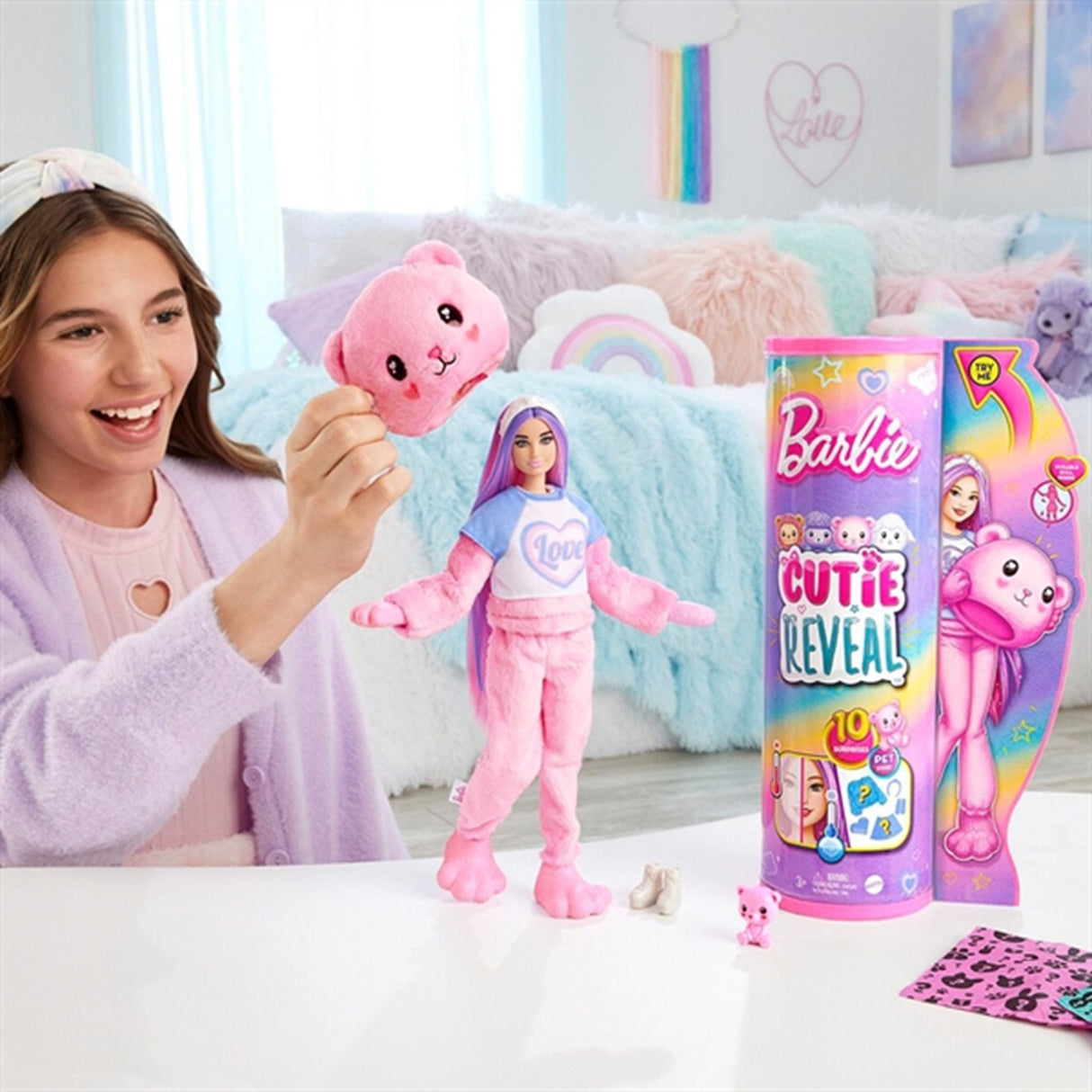 Barbie Cutie Reveal - Cozy Teddy Tee