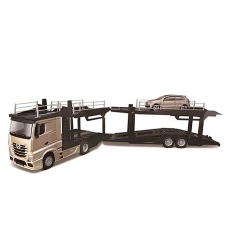 Bburago Bil Multicar Carrier Mercedes-Benz Actros