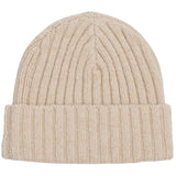 HOLMM White Scott Beanie Stickat Mössa