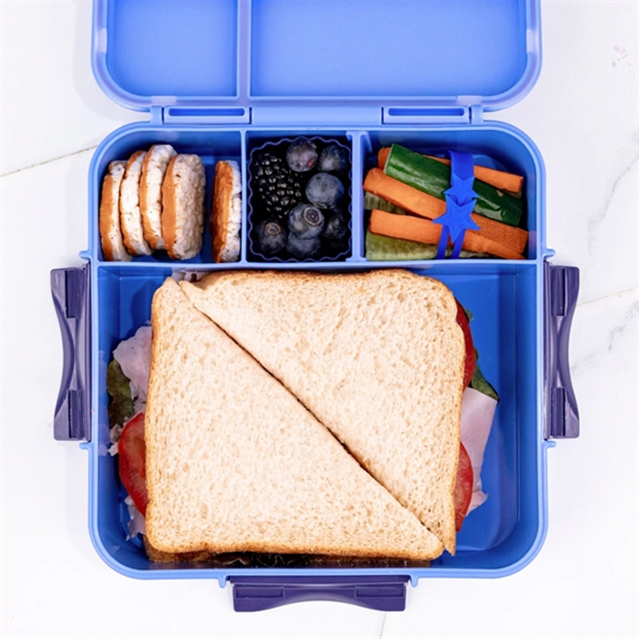 Little Lunch Box Co Bento 3+ Matlåda Blueberry 2