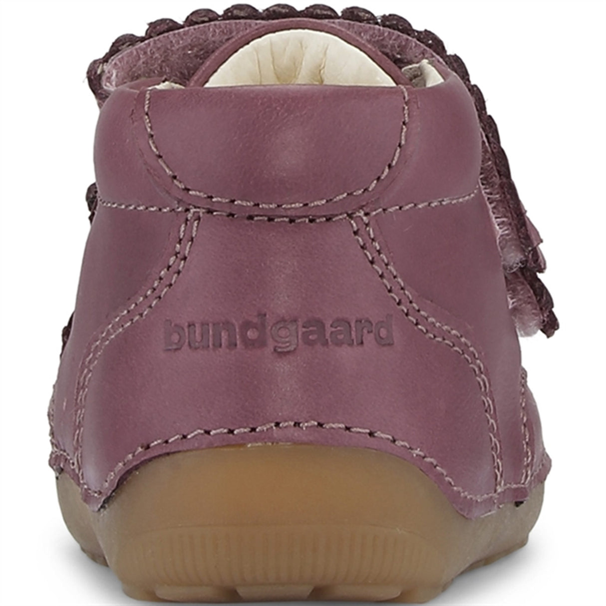 Bundgaard Lära-Gå-Skor Petit Velcro Blonde Dark Rose 3