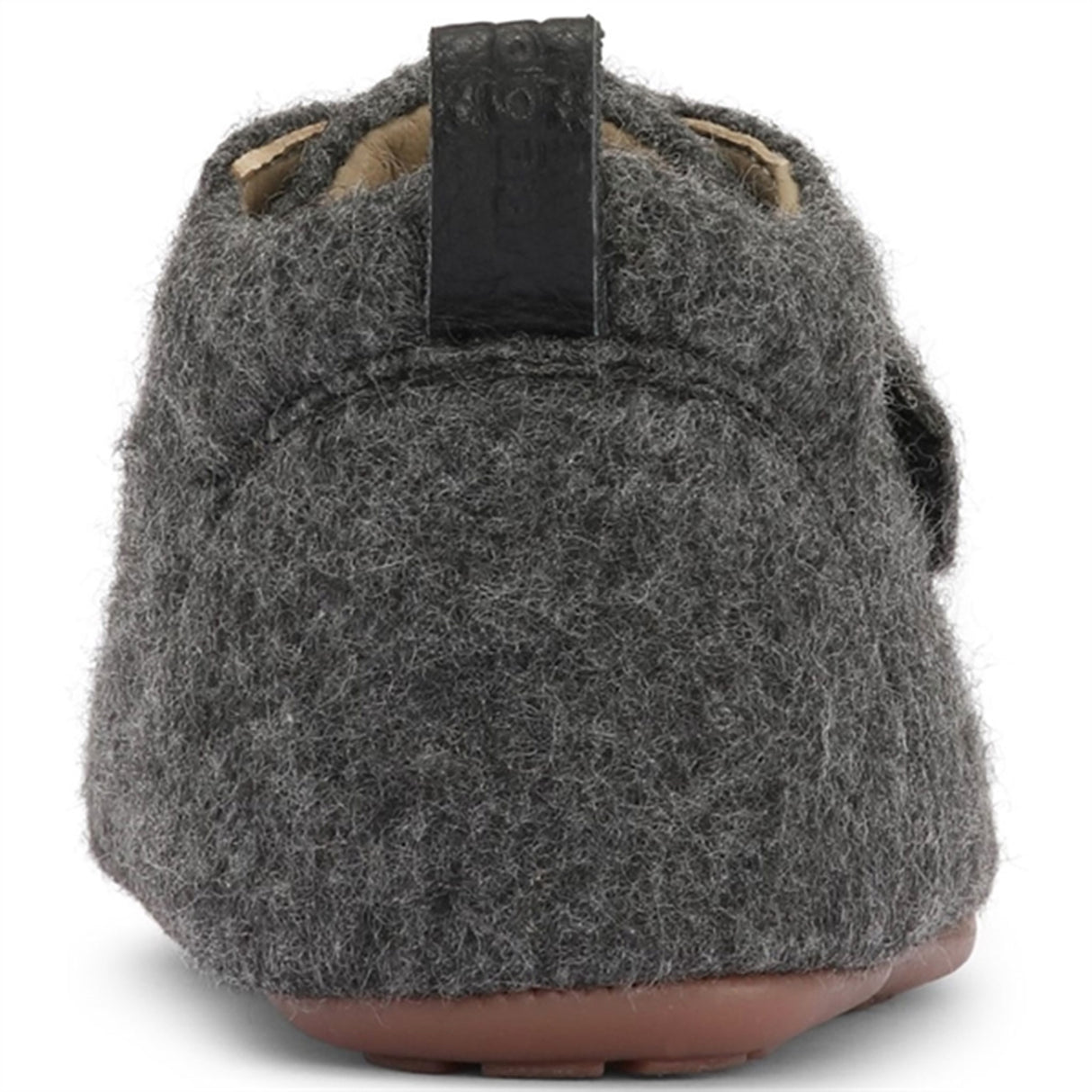 Bundgaard Tannu Wool Hjemmesko Dark Grey