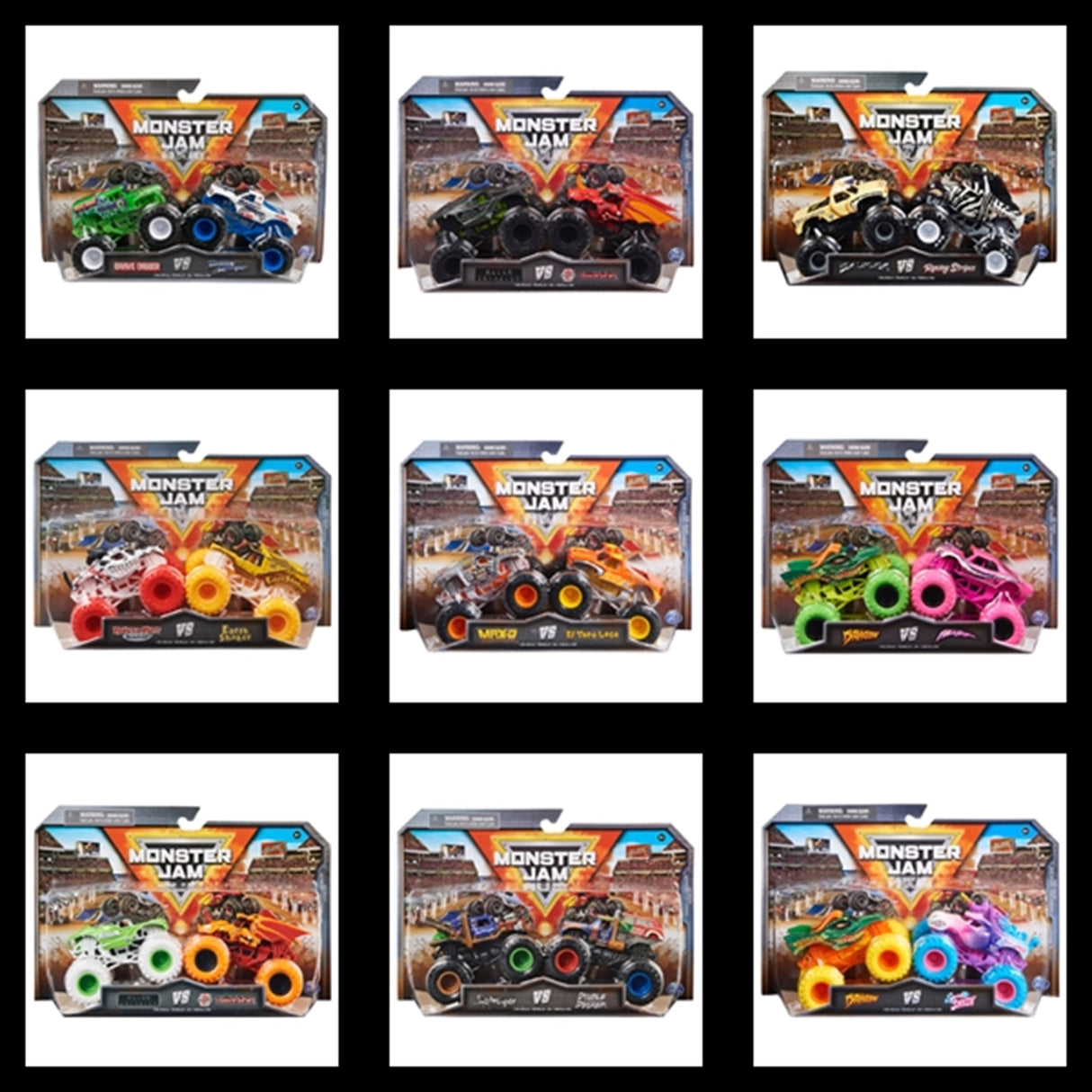 Monster Jam Truck 2-pack Assorted