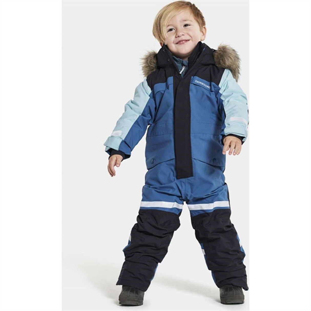 Didriksons Bjärven Corn Blue Vinteroverall 4