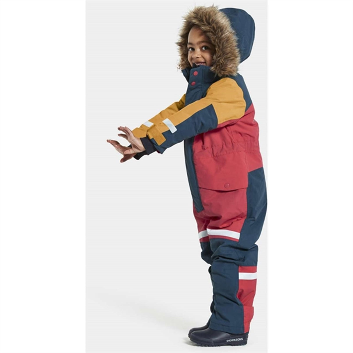 Didriksons Bjärven Modern Pink Vinteroverall 7