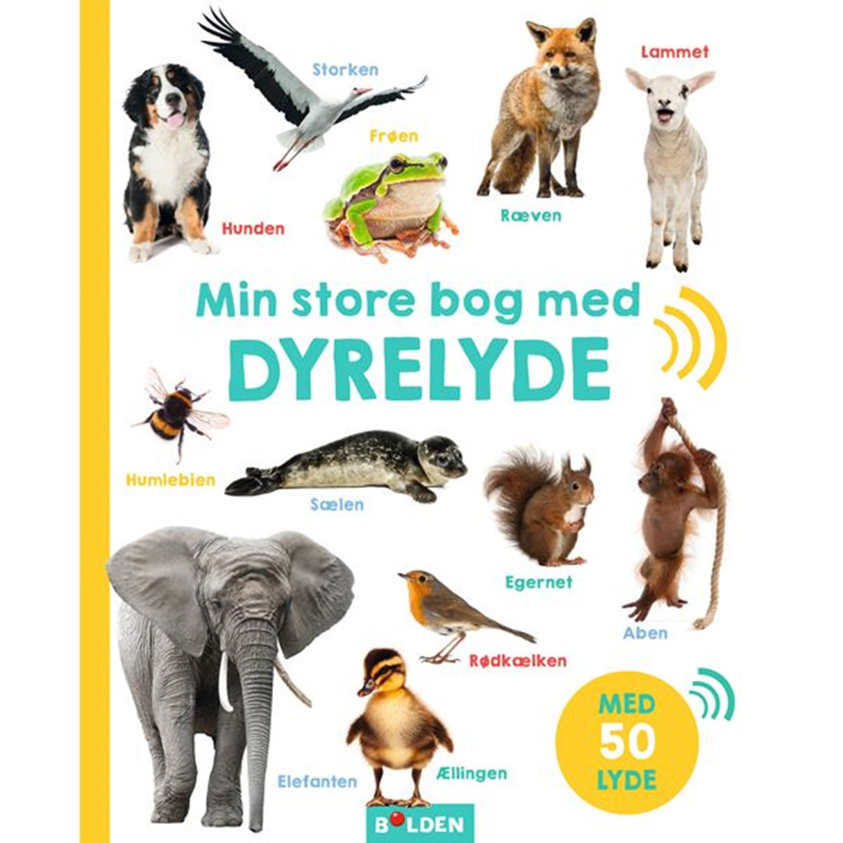 Bolden Min Store Bog Med Djurelyde