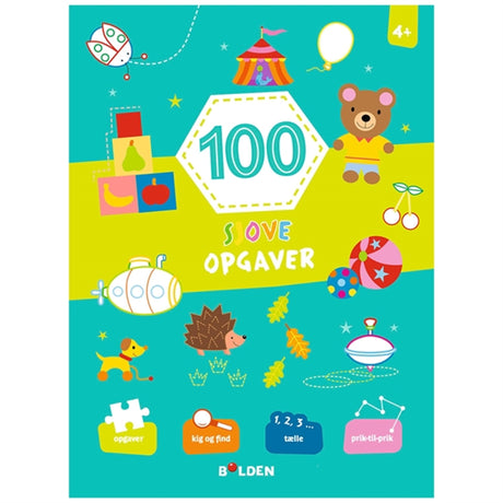 Bolden 100 Sjove Opgaver - Fra 4 år