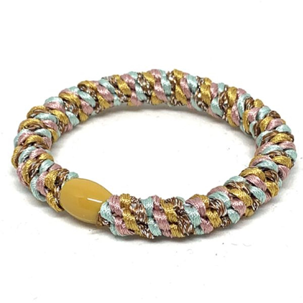 Bow's by Stær Braided Hairties Dijon Rosa Blue Glitter