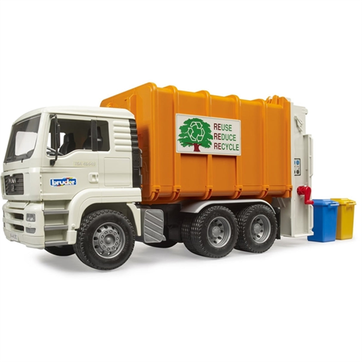 Bruder MAN TGA Rear Loading Garbage Truck