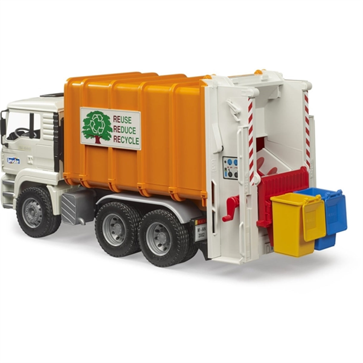 Bruder MAN TGA Rear Loading Garbage Truck