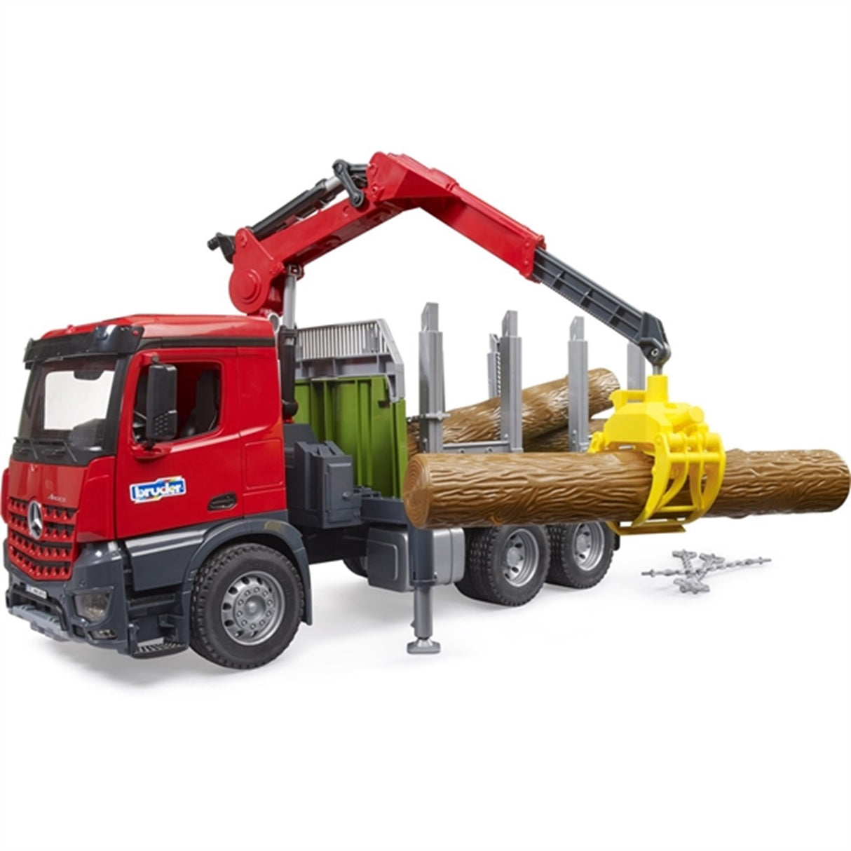 Bruder MB Arocs Timber Truck with Loading crane Grab