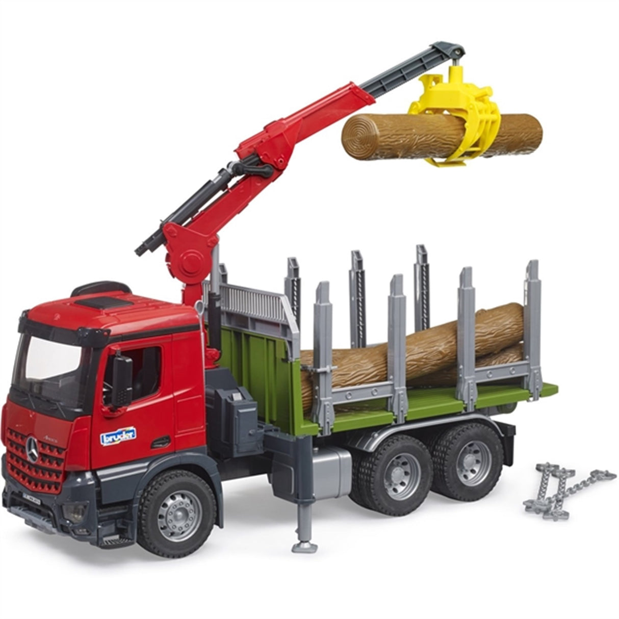 Bruder MB Arocs Timber Truck with Loading crane Grab