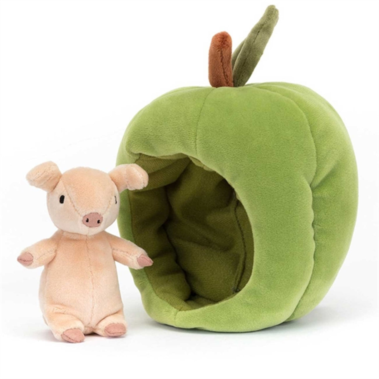 Jellycat Garden Bramblings Gris 18 cm