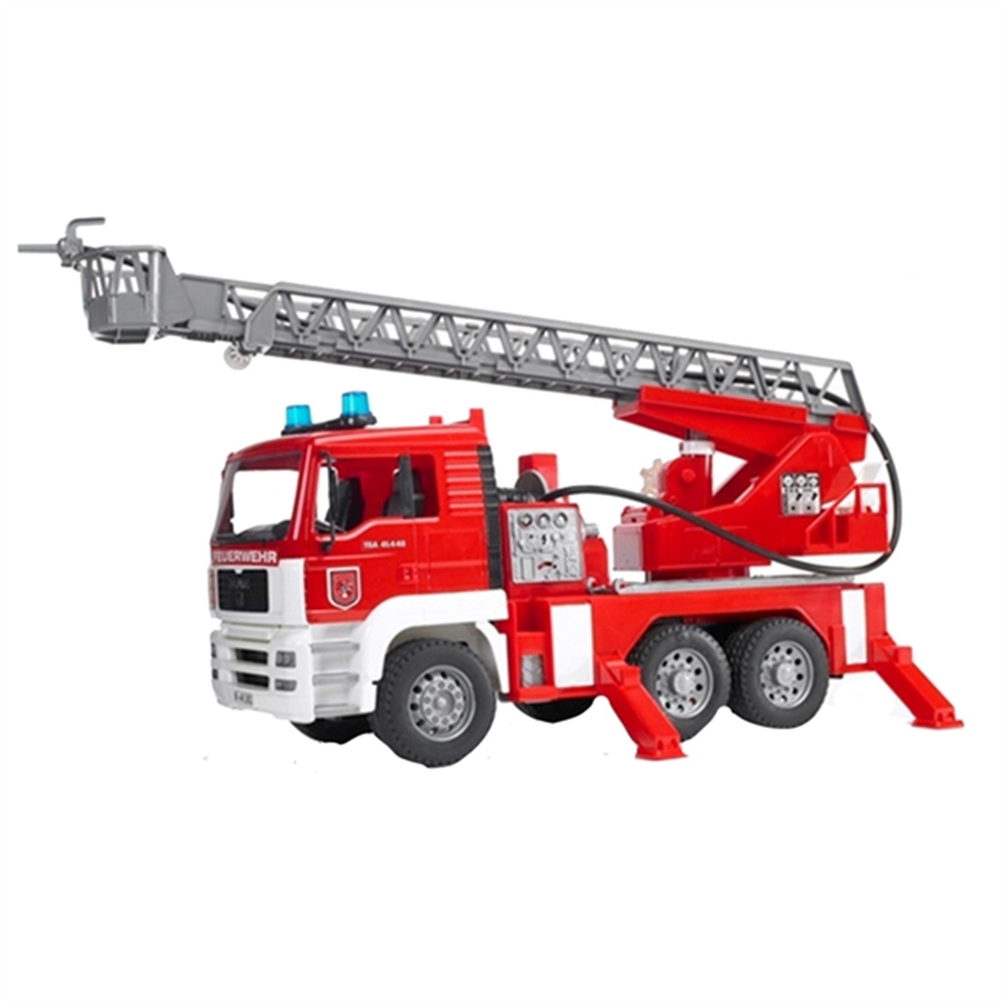 Bruder MAN TGA Fire Engine with Ladder Water Pump Loud&Sound