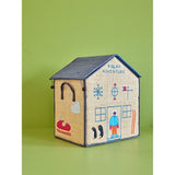 RICE Adventure Theme Raffia Kurvehus til Förvaring 3-pack