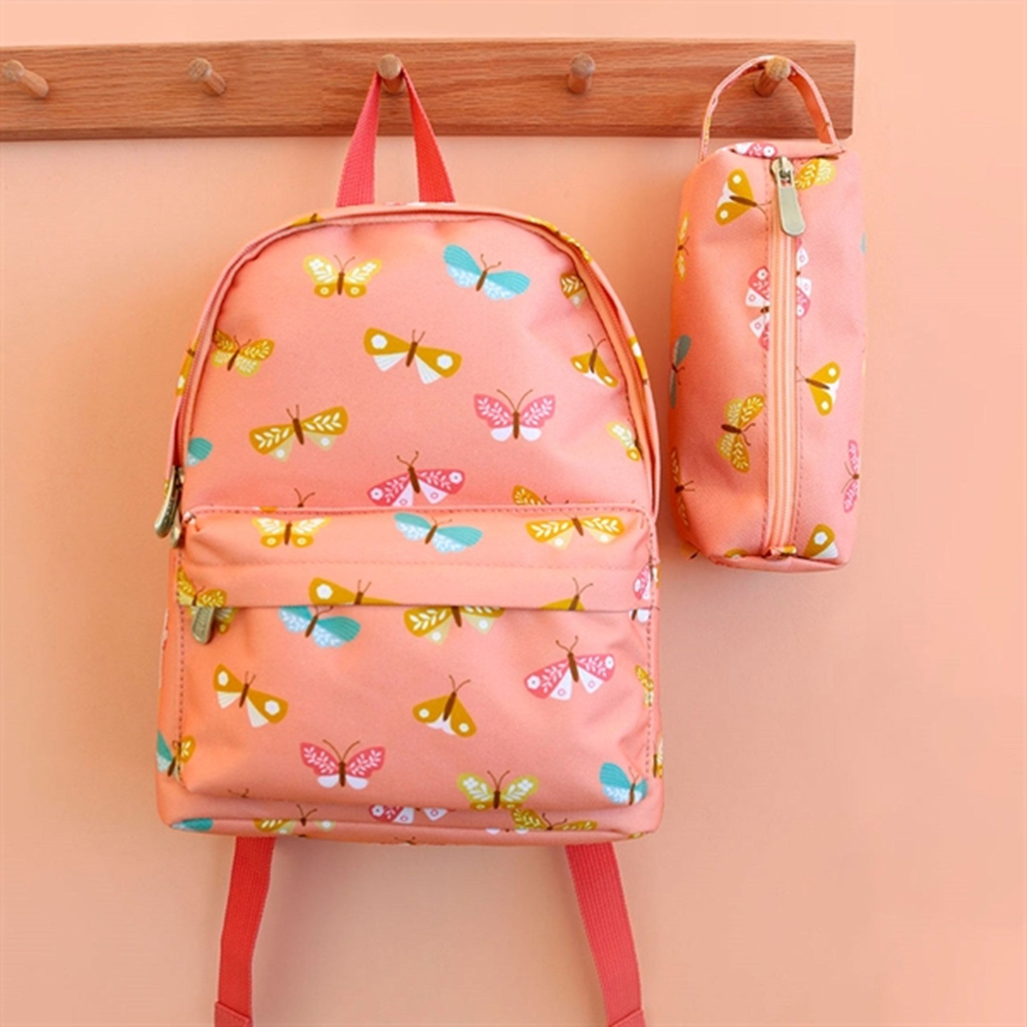 A Little Lovely Company Backpack Small Fjärilar 4