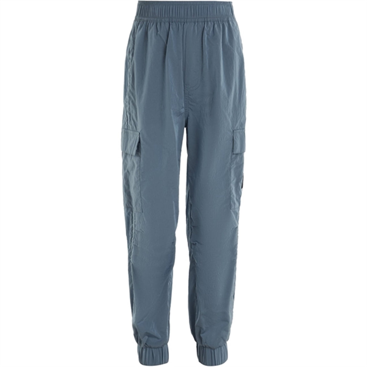 Calvin Klein Structured Nylon Trackpants Goblin Blue