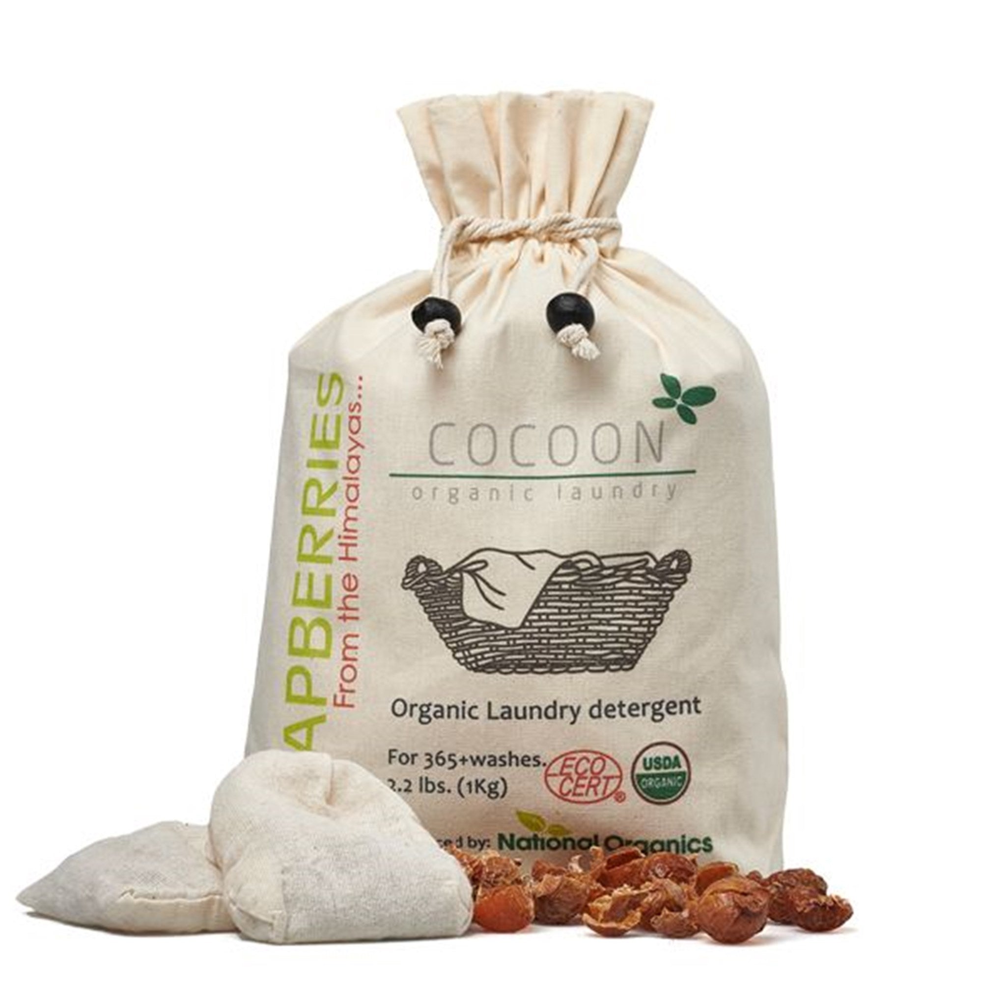 Cocoon Organic Laundry Ekologiska Tvålbär 1000 g.