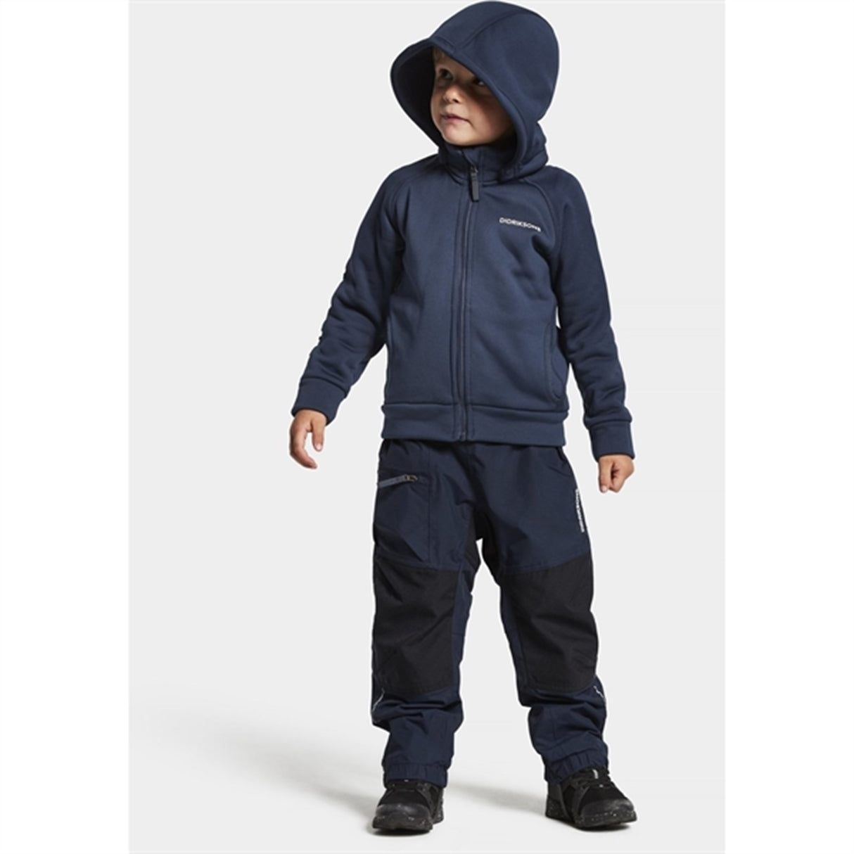 Didriksons Corin Navy Sweatshirt m. Dragkedja
