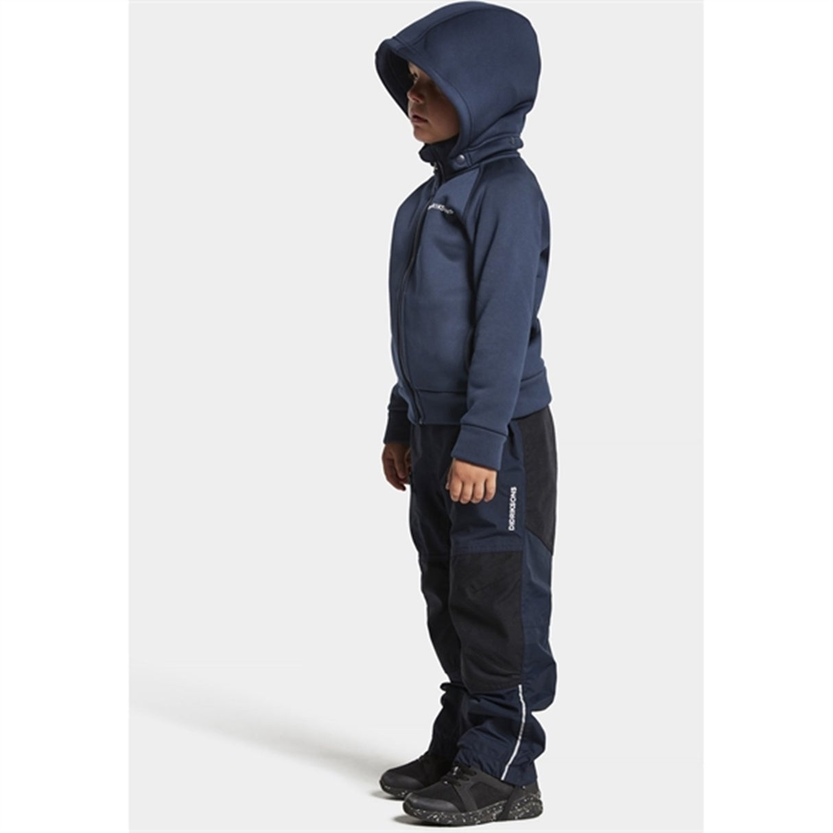 Didriksons Corin Navy Sweatshirt m. Dragkedja