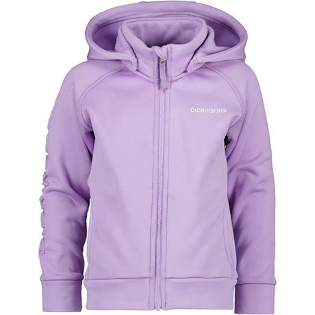 Didriksons Corin Digital Purple Sweatshirt m. Dragkedja