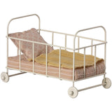 Maileg Micro Rose Baby Cot