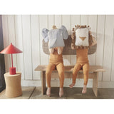 OYOY Lobo Løve Denim Cushion