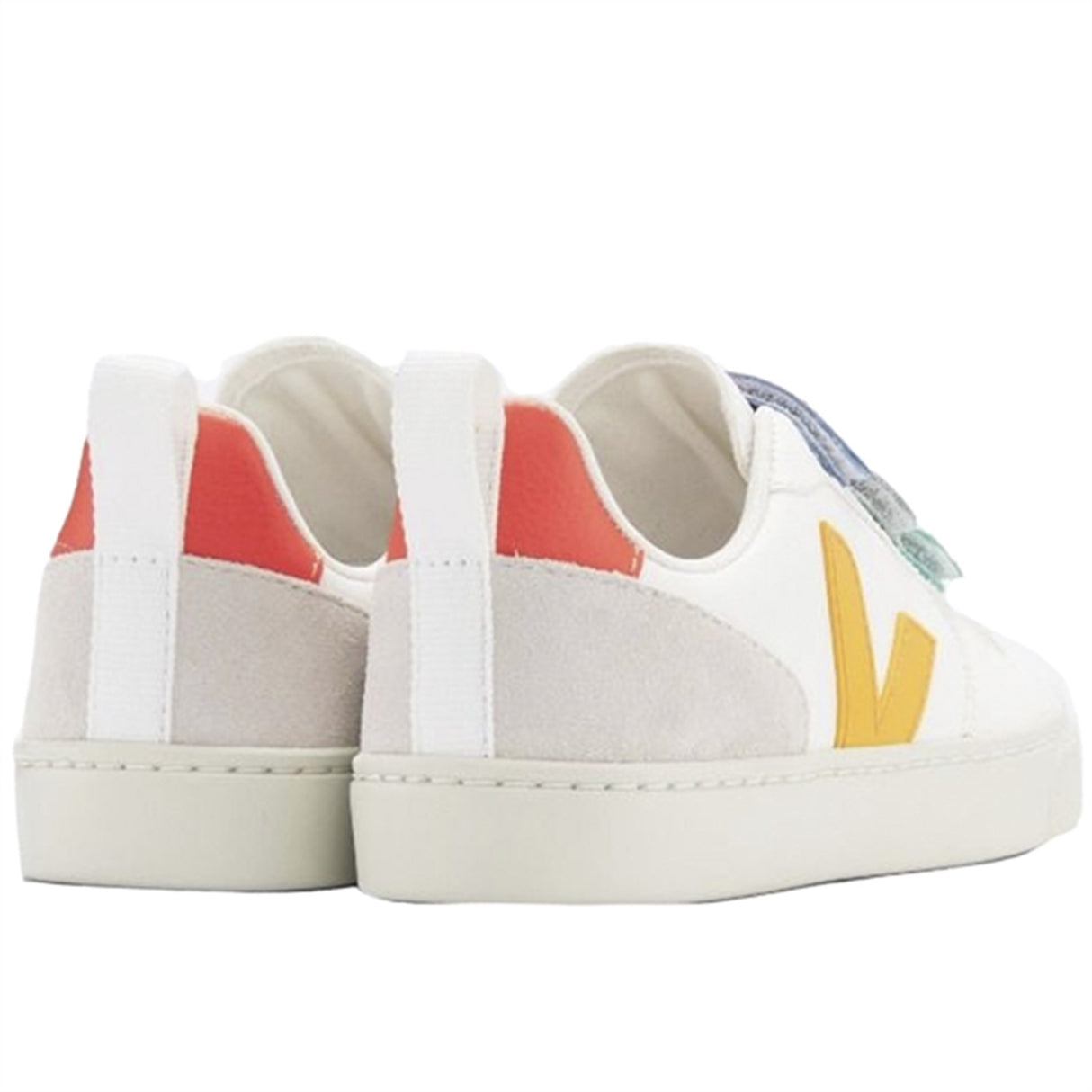 Veja V-10 Chromefree Multico White Ouro Sneakers 3
