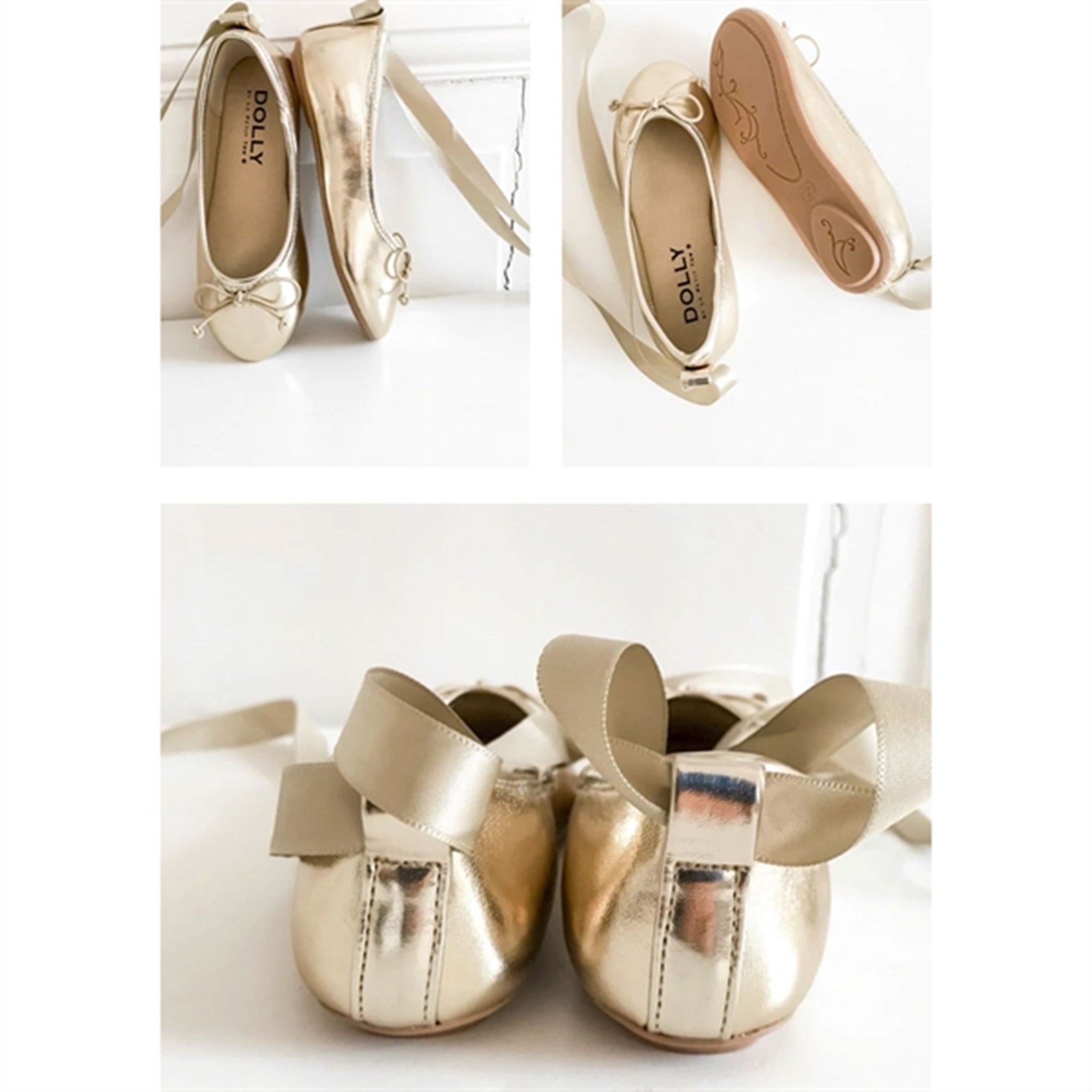 Dolly by Le Petit Tom Ballerina Girls Gold 2