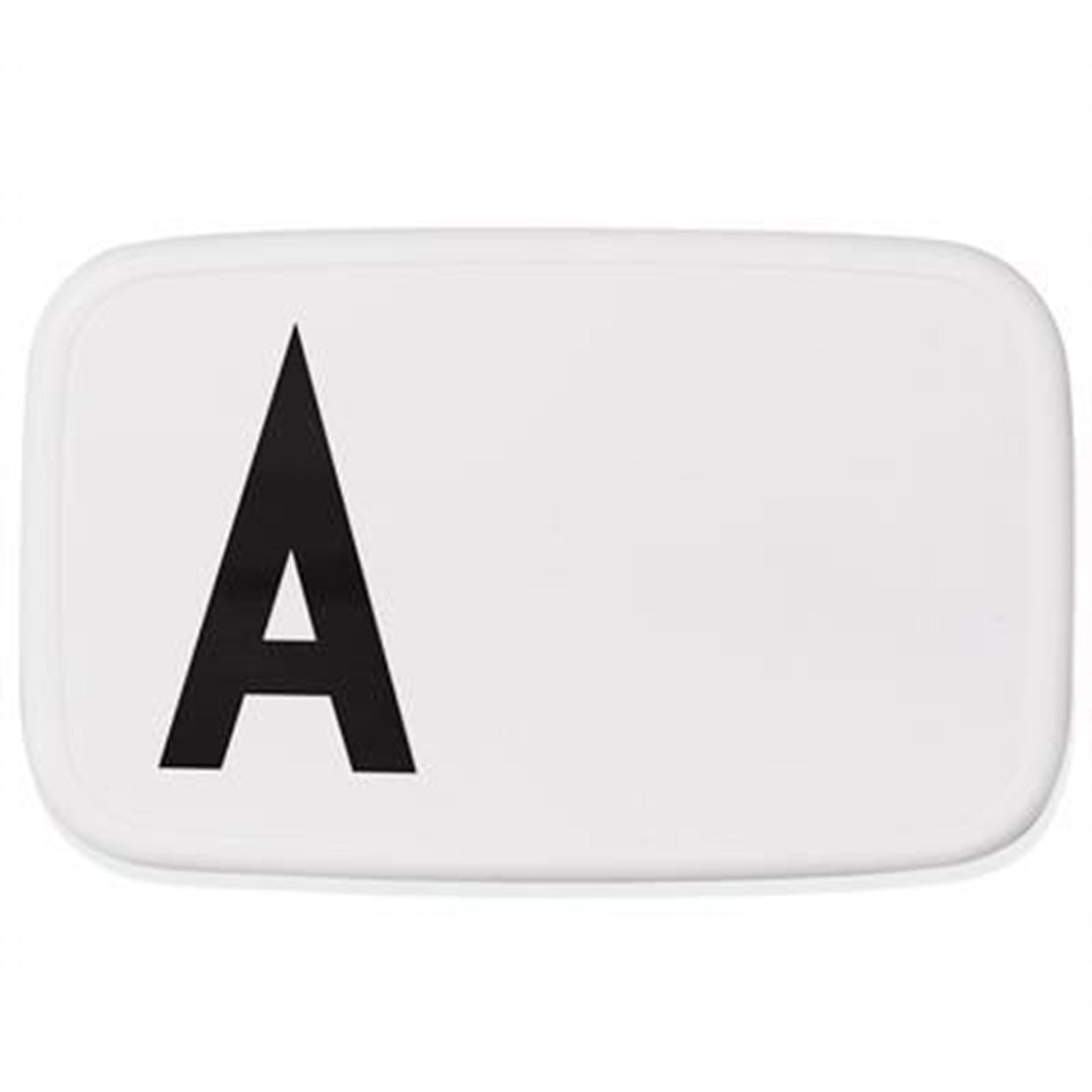 Design Letters White ABC Matlåda