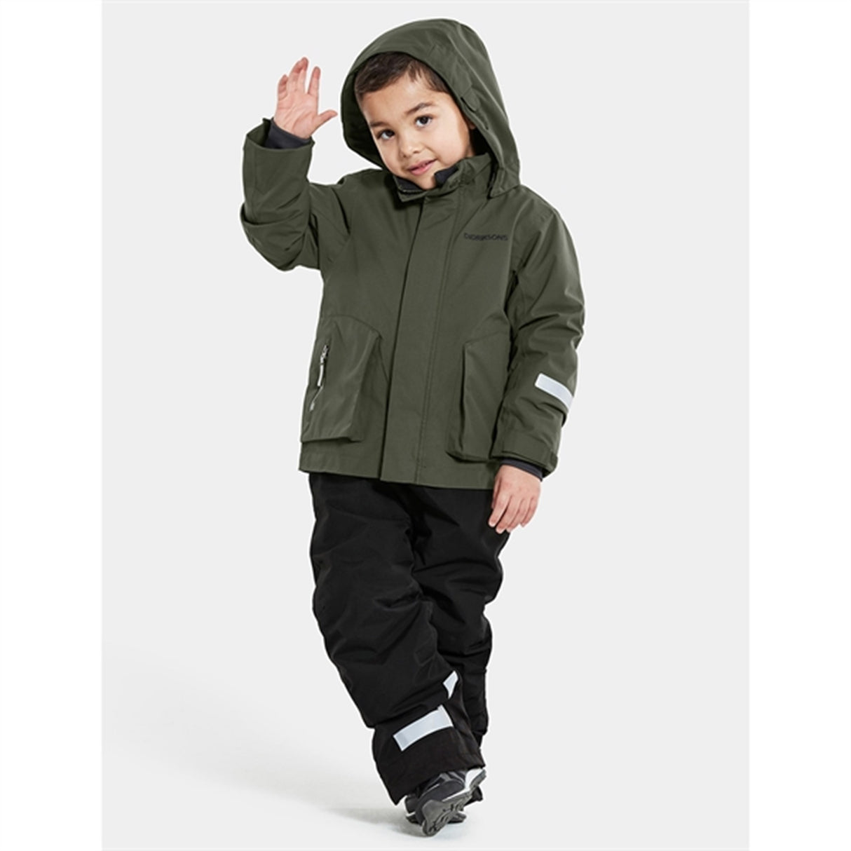 Didriksons Arke Deep Green Vinteroverall 3