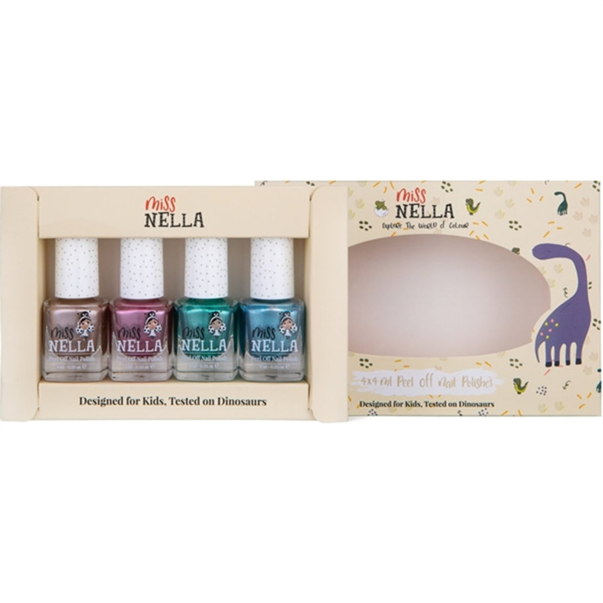 Miss Nella Nagellack Set Dino