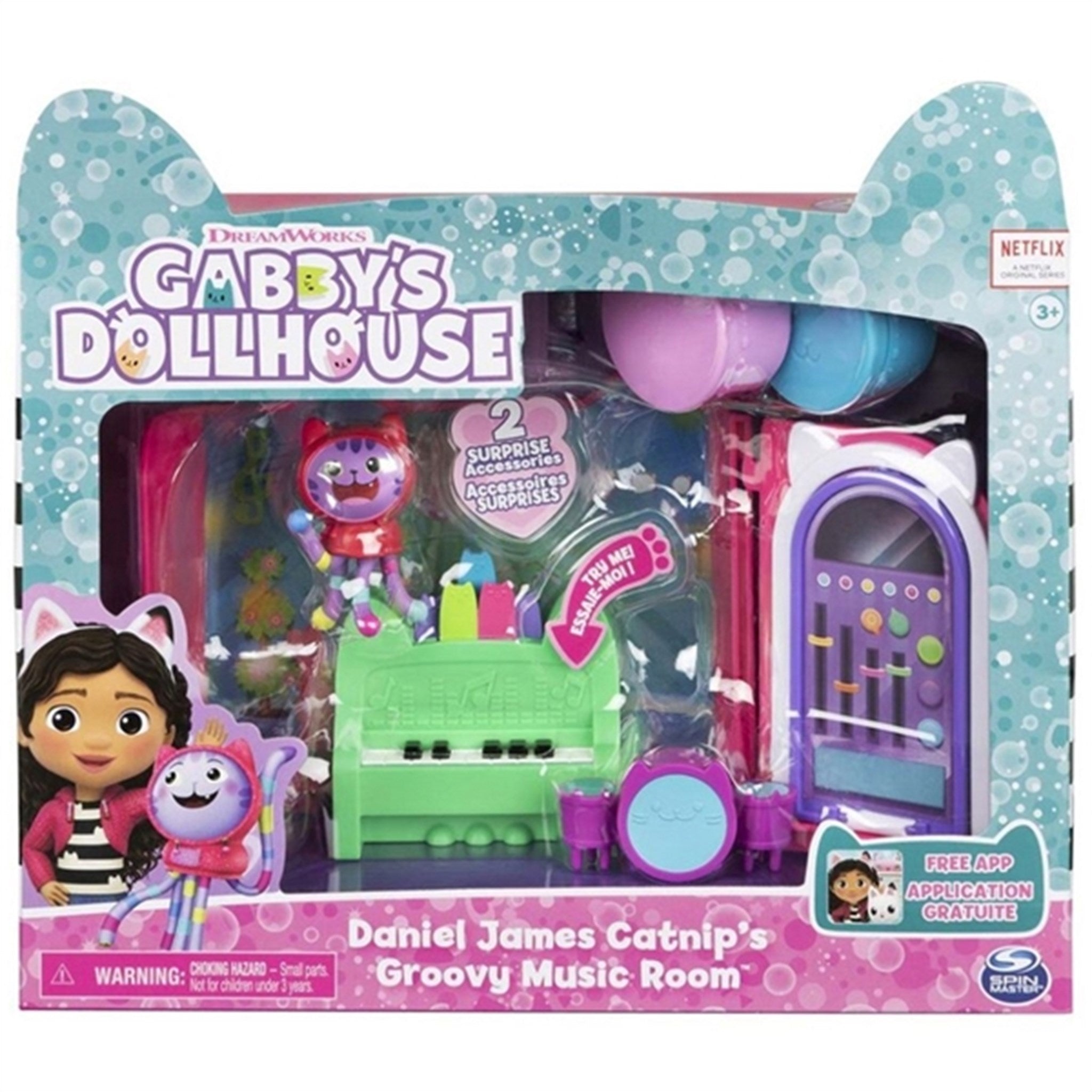 Gabby's Dollhouse - Deluxe Music Room - DJ Catnip's