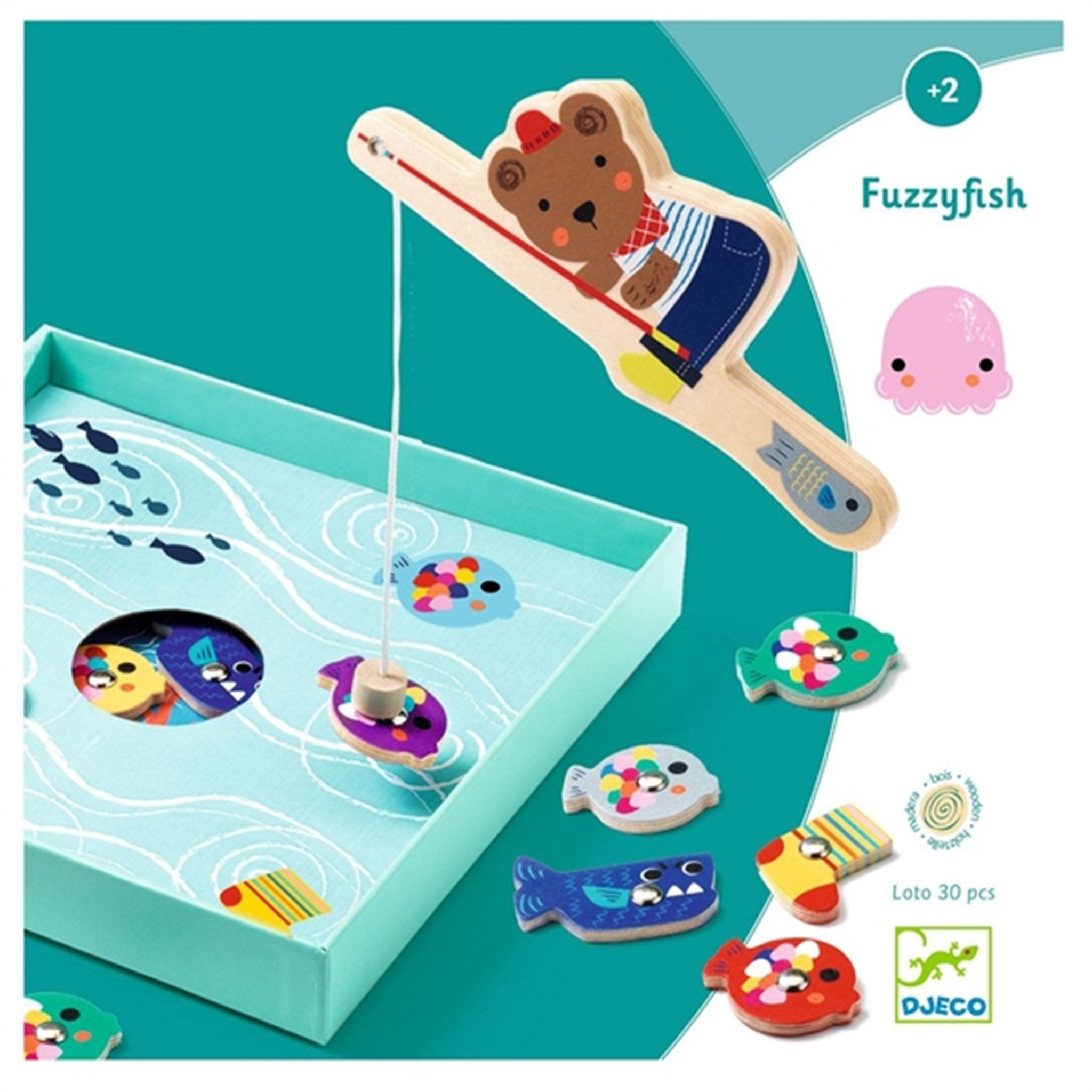 Djeco Fiskespel Fuzzyfish 2